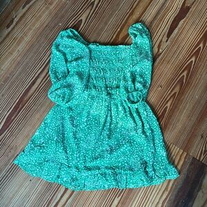 Green Siena Sky Boutique Dress